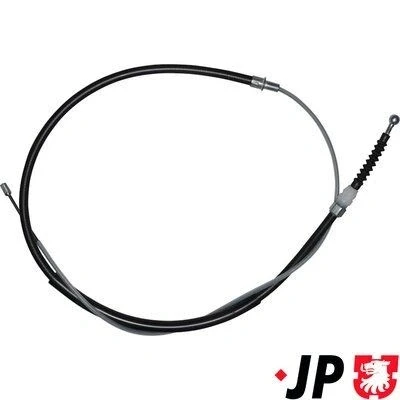 Abbildung von JP GROUP 1170311000 Handbremsseil 1598/827 Scheibenbremse VOLKSWAGEN: Jetta 4