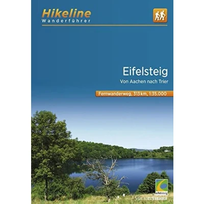 Abbildung von Wanderführer Eifelsteig: Fernwanderweg, Von Aachen nach Trier, 1:35.000, 313 km, GPS Tracks Download, LiveUpdate (Hikeline /Wanderführer)