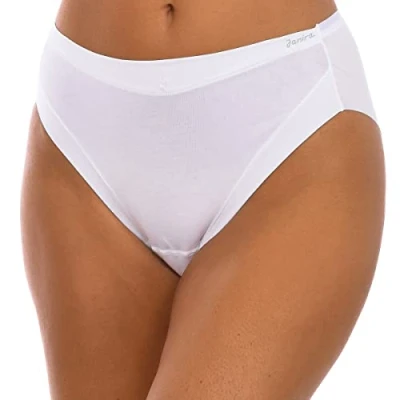 Abbildung von Janira Slip, Stretch, Baumwolle, unsichtbar, Größe S bis XL, weiß Gr. Medium,