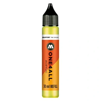 Abbildung von Molotow ONE4ALL Refill Acryl, Farbe 236 giftgrün 30 ml, Nachfülltinte für Permanentmarker
