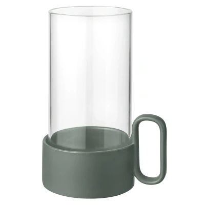 Abbildung von Blomus Yuragi Windlicht Duck Green 21cm