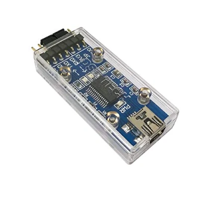 Abbildung von DSD TECH SH U09F USB zu TTL Adapter unterstützt 3V3 und 5V0 mit echtem FTDI FT232RL IC
