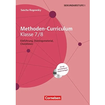 Abbildung von Methoden Curriculum Einführung, Trainingsmaterial, Checklisten Klasse 7/8: Kopiervorlagen mit CD ROM