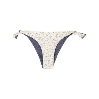 Abbildung von Women&#039;secret Damen Reversible Polka dot bottoms Bikini Unterteile, BLUE PRINT, XL