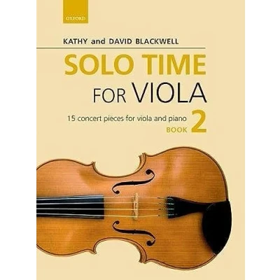 Abbildung von Solo Time for Viola: 15 Concert Pieces Viola and Piano (Viola Time, 2)