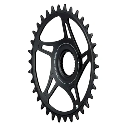 Abbildung von Direct Mount Bosch Gen4 Kettenblatt Shimano 12 V 36 Zähne 52 mm Kettenlinie schwarzer Stahl