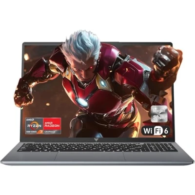 Abbildung von 2025 ACEMAGIC Gaming Laptop 16 Inch FHD Display,AMD Ryzen 7 5700U,16 Thread,4.3 GHz,16GB DDR4 512GB SSD M.2,Metallgehäuse Computer,Backlit Keyboard,WiFi 6, BT5.2, HDMI, Typ C,hohe Leistung