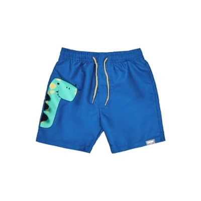 Abbildung von Sterntaler Badeshorts Dino UV Schutz 50+ Schwimmhose Knielang Jungen Beachwear Kinder Schwimmshort mit verstellbarem Kordelzug im Bund, königsblau, Größe 116