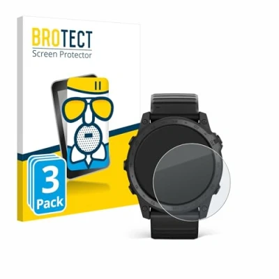 Abbildung von BROTECT Entspiegelungs Schutzglas für Garmin Tactix 7 Pro (3 Stück) Schutz Folie Panzerfolie Glas Matt [Extrem Kratzfest 9H, Anti Reflex]