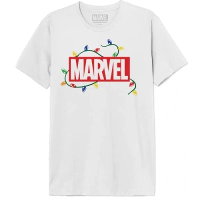 Abbildung von Marvel Herren Memarcots311 T Shirt, weiß, XL