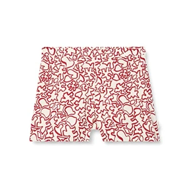 Abbildung von Calvin Klein Underwear Sleep Short Nachtwäsche Hose, Damen, Größe: XS, Red/white