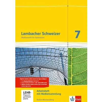 Abbildung von Lambacher Schweizer Mathematik 7. Ausgabe Baden Württemberg: Arbeitsheft mit Lösungen und Mediensammlung Klasse 7 (Lambacher Schweizer. für Württemberg ab 2014)