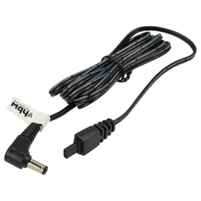 Abbildung von vhbw Stromkabel kompatibel mit Panasonic HDC SDT750, TM20, TM300, TM350, TM70 Camcorder, Kamera 100 cm, Schwarz