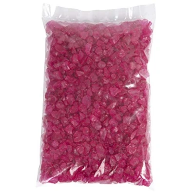 Abbildung von Eurosand Glassteine, Deko Glasgranulat 4 10 mm Fuchsia 5 Kg (1 = 3,59EUR)