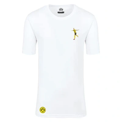 Abbildung von Borussia Dortmund Unisex Bvb T shirt Reus Comic Shirt, Weiß, 128 EU