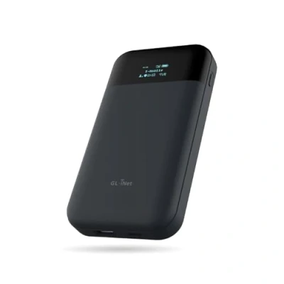 Abbildung von GL.iNet GL E750V2 (MUDI) 4G LTE Tragbarer WLAN Hotspot für Reisen Mobiles Gerät, OpenWrt, OpenVPN, WireGuard, Tor, 7000 mAh, globale Version