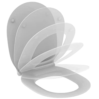 Abbildung von Ideal Standard E036601 Original Connect Air WC Sitz mit Softclosing, Sandwich Design, Weiß