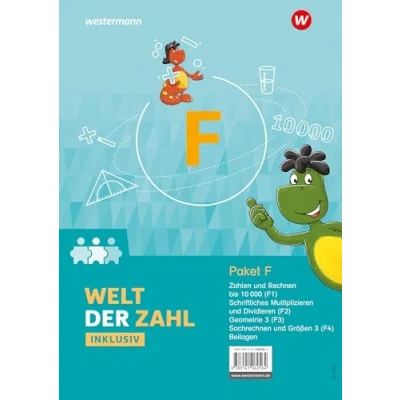 Abbildung von Welt der Zahl Inklusiv Ausgabe 2021: Inklusionspaket F Hefte F1 bis F4 (Welt Zahl: Inklusionsmaterialien 2021)