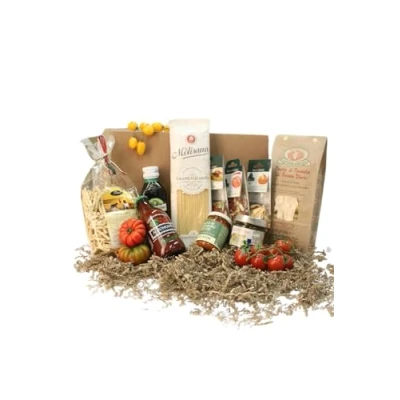 Abbildung von Geschenkset Pasta Box Pasta,Pesto, Olivenöl &amp; Co. Italienische Spezialitäten