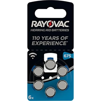 Abbildung von Vatra Hörgerätebatterie (6er Pack)
