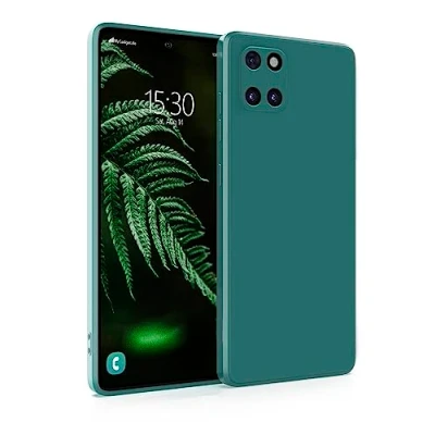 Abbildung von MyGadget Hülle für Samsung Galaxy Note 10 Lite robuste Silikon Schutzhülle TPU Case Slim Silikonhülle Back Cover Kratzfest Handyhülle Olivgrün