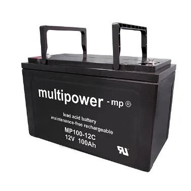 Abbildung von MultiPower MP100 12C/12V 100Ah Blei Akku AGM Zyklentyp