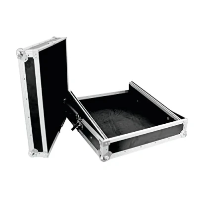 Abbildung von ROADINGER Mixer Case Profi MCB 19, schräg, sw, 12HE Flightcase für 483 mm Geräte (19&quot;)