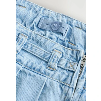 Abbildung von Next Regular FIT Alinienrock für Kinder, Größe: 110, Light blue denim