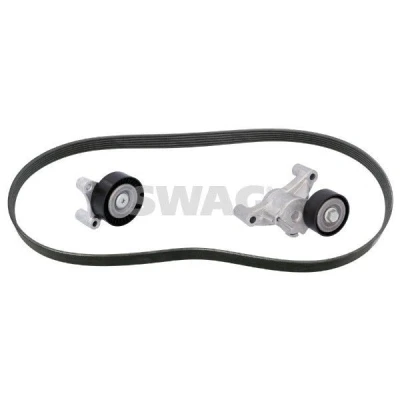 Abbildung von SWAG 33 10 9638 Keilrippenriemensatz VOLVO: XC90 II, V90 II Kombi