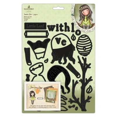 Abbildung von Jumbo Die Set Santoro The Little Leaf