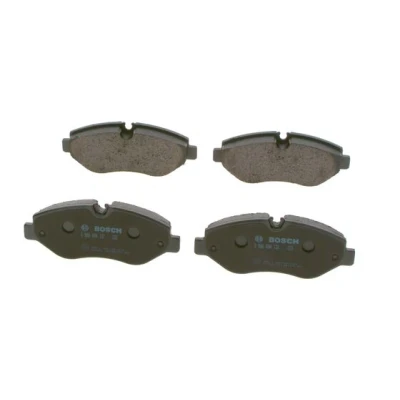 Abbildung von BOSCH 0 986 494 121 Bremsbelagsatz Low Metallic mit Anti Quietsch Blech, Montageanleitung MERCEDES BENZ: Sprinter 3 T Bus, Viano