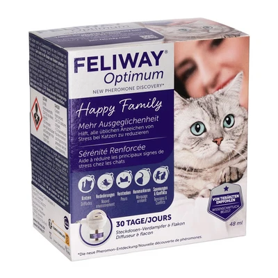 Abbildung von Feliway Katzenstreu FELIWAY® Optimum Verdampfer + 30 Tage Nachfüllflakon 48ml