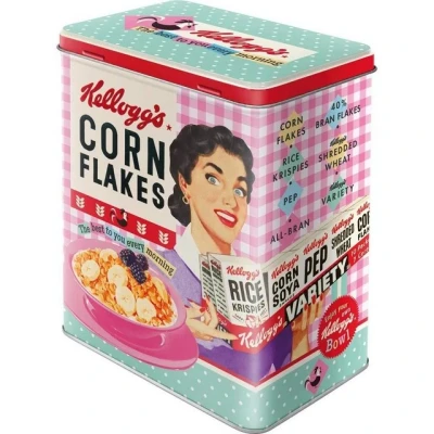 Abbildung von Nostalgic Art Vorratsdose Kaffeedose Blechdose Kellogg&#039;s Happy Hostess