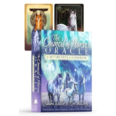 Abbildung von The Council of Horses Oracle: A 40 Card Deck and Guidebook