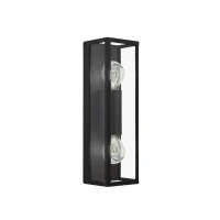 Abbildung von Eglo 99124 Wandleuchte AMEZOLA klar L:11 10 H:38cm dimmbar IP44