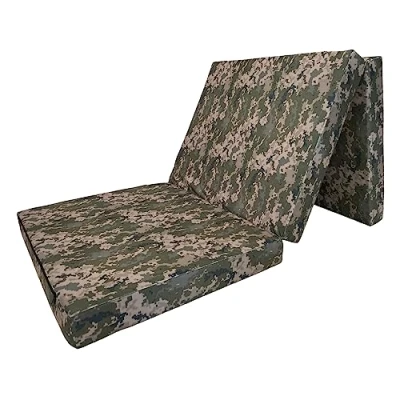 Abbildung von Klappmatratze Gästematratze &quot;CAMO&quot; M 180x65x7cm, FORTISLINE