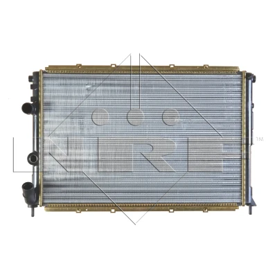 Abbildung von NRF Economy Class 509503A Kühler, Motorkühlung Aluminium 585 396 34 Kühlrippen mechanisch gefügt RENAULT: MEGANE Scenic, 1 Cabriolet
