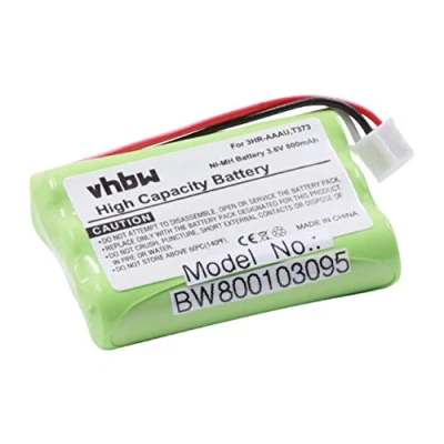 Abbildung von vhbw NI MH Akku 800mAh (3.6V) kompatibel mit schnurlos Festnetz Telefon Bang &amp; Olufsen BeoCom 6000 Ersatz für 3HR AAAU, T373.