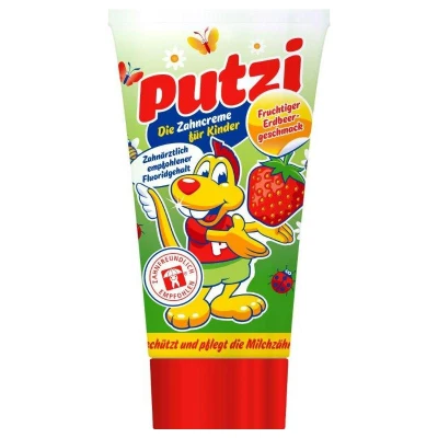 Abbildung von Putzi Zahncreme für Kinder Erdbeere 50 ml