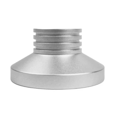 Abbildung von Suoumwa Schallplattengewicht Klemme Audio LP Vinyl Plattenspieler Disc Stabilisator Plattenspielerklemme HiFi Silber