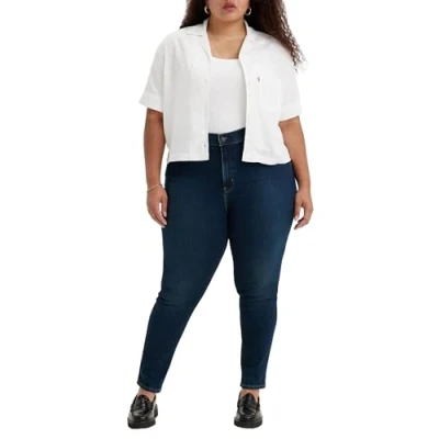 Abbildung von Levi&#039;s Plus 721 HIGH RISE Skinny Jeans Fit, Damen, Größe: 56x30, Blue swell