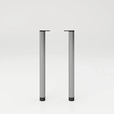 Abbildung von Phoenix Group NEO Schreibtisch Fuß, Metall, Silber, 4er Set