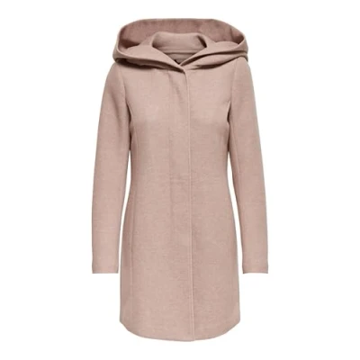 Abbildung von ONLY Onlsedona OTW NOOS Kurzmantel, Damen, Größe: Small, Mocha mousse melange