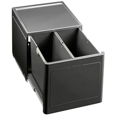 Abbildung von Blanco Schrank Abfallbehälter grau (517468)