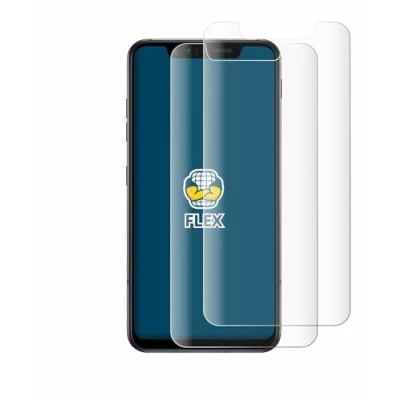 Abbildung von BROTECT 2 Stück Full Cover Schutzfolie für LG G8s ThinQ Screen Displayschutz Folie [3D Curved, Anti Fingerprint, Kristall Klar]