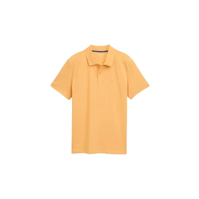 Abbildung von TOM Tailor Basic WITH Contrast Poloshirt, Herren, Größe: XXL, Peachy orange