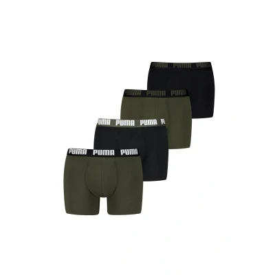 Abbildung von Puma MEN Everyday 4 PACK Panties, Herren, Größe: XXL, Forest night combo