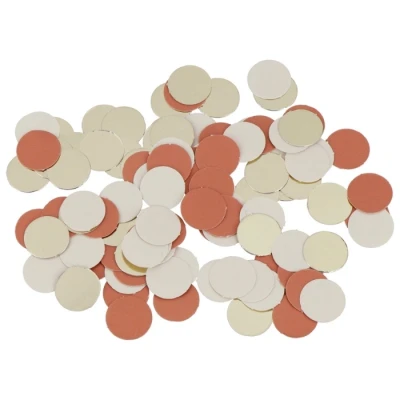 Abbildung von Folat 68708 Geburtstag Dekoration Rosa, Creme, Champagner Gold Confetti Crème Rose 14 gr. Eine raffinierte, Junge und lebendige Geburtstagsdeko Happy Birthday für Frauen Mädchen, Mehrfarbig