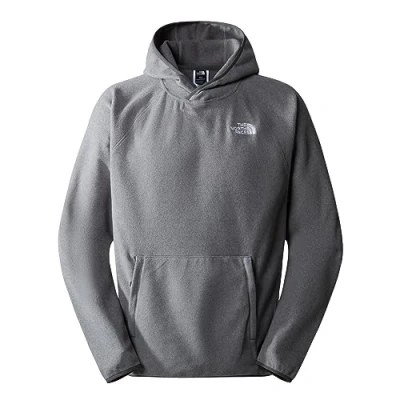 Abbildung von The North Face 100 Glacier Fleecepullover, Herren, Größe: XS, Tnf medium grey heather