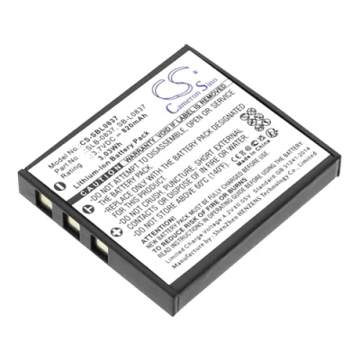 Abbildung von Rechargeable Battery 820mAh for Samsung SB L0837, SLB 0837, Digimax L50, L60, L700S